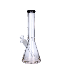 Alternative view of Valiant - Valiant Beaker Bong - Black - 10in.