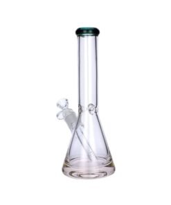 Alternative view of Valiant - Valiant Beaker Bong - Teal - 10in.
