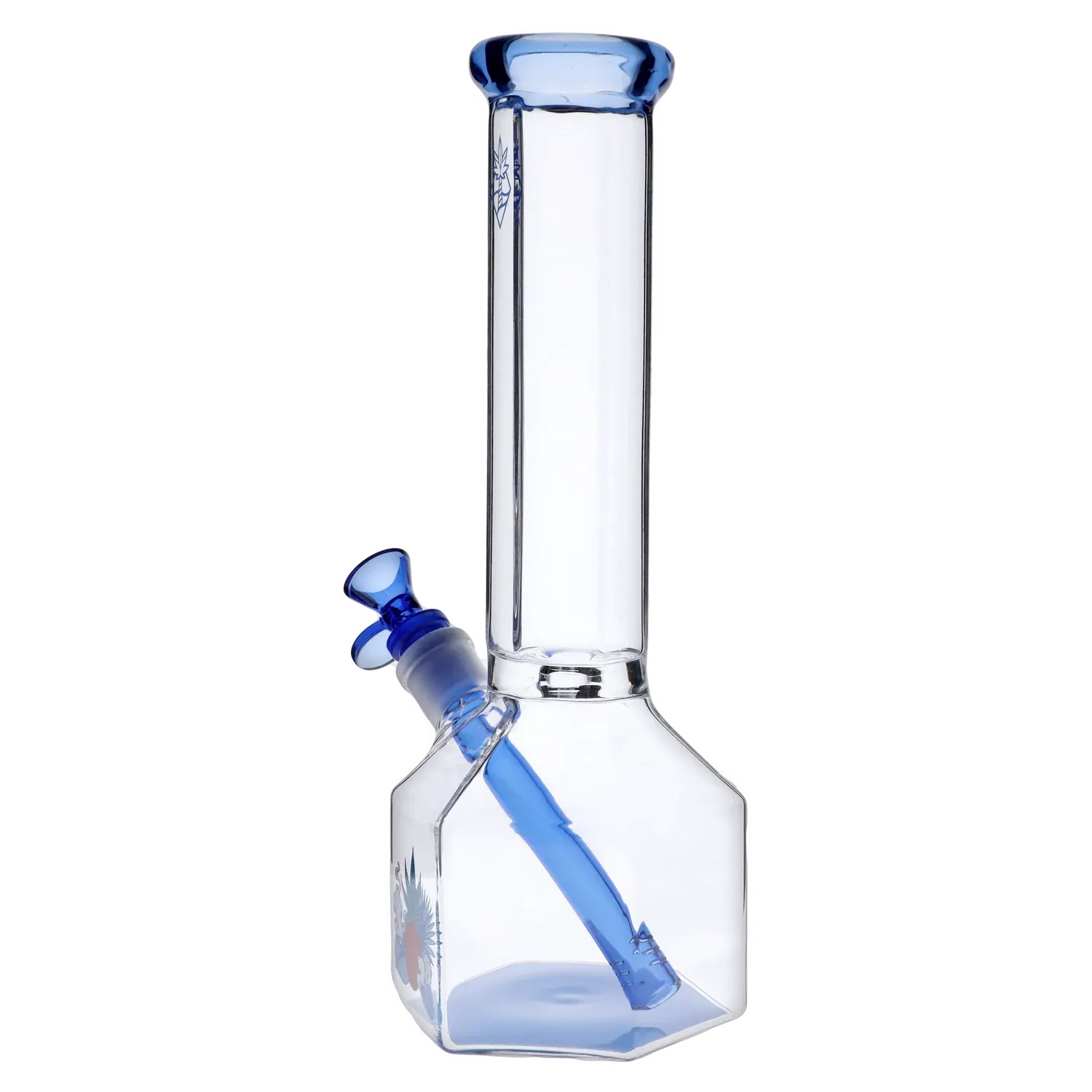 Cabana Cannabis Co. - Cabana Cannabis Co. Pineapple Water Pipe Light Blue - 12in - Image 4