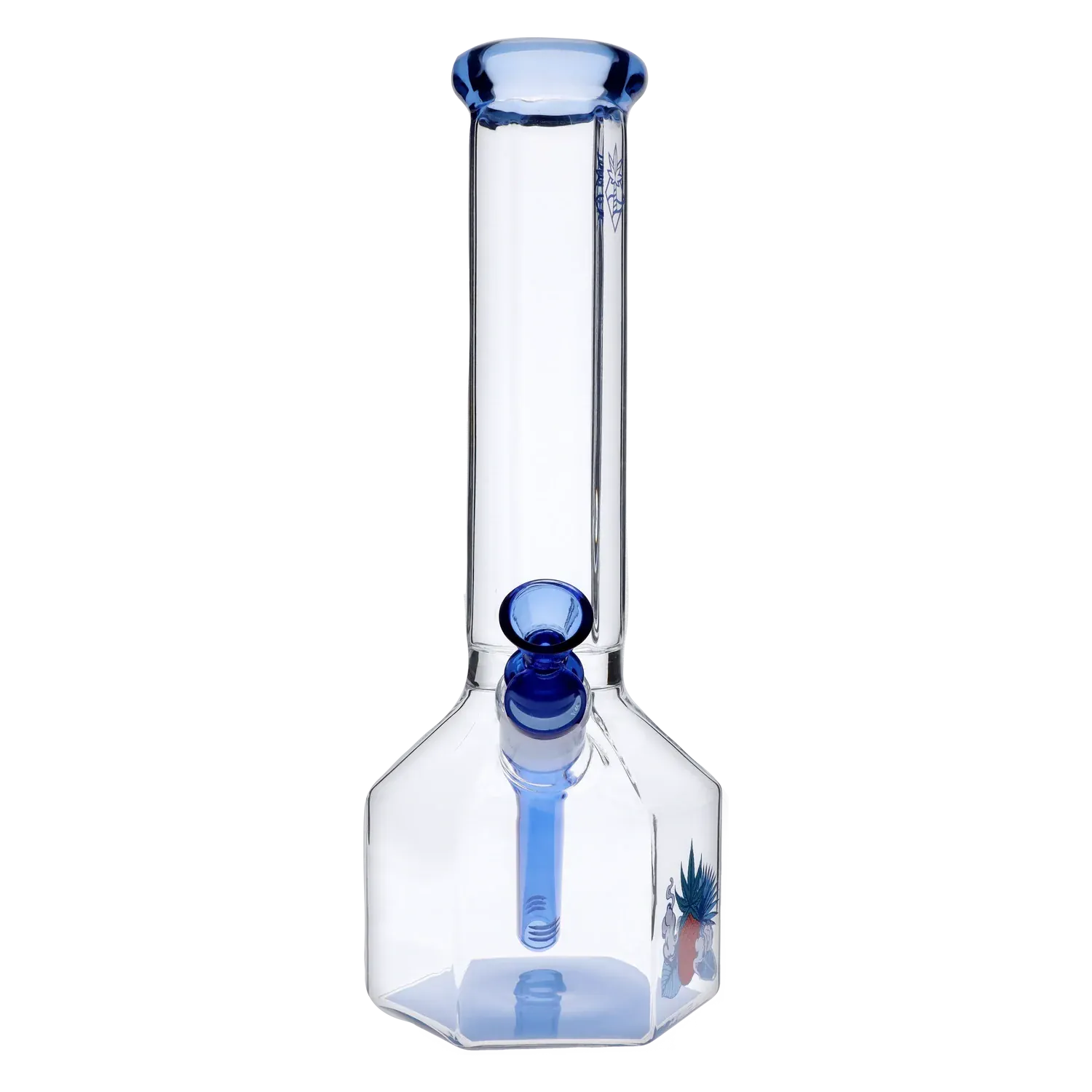 Cabana Cannabis Co. - Cabana Cannabis Co. Pineapple Water Pipe Light Blue - 12in - Image 5