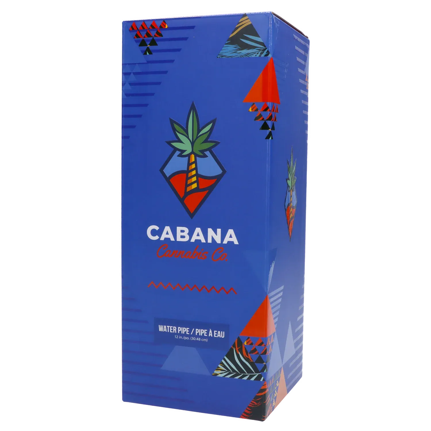 Cabana Cannabis Co. - Cabana Cannabis Co. Pineapple Water Pipe Light Blue - 12in - Image 7