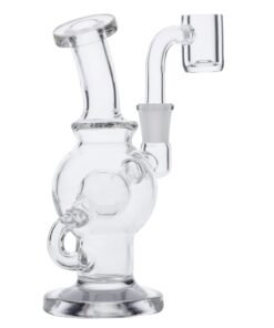 Alternative view of Valiant - Water Pipe w/Quartz Mini Clear 5in