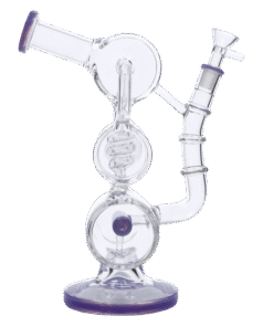 Valiant - Water Pipe w/Bowl &Quartz Milky Purple