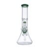Valiant - Valiant Beaker Water Pipe w/ Honeycomb Perc - Jade - 11in.