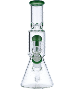 Valiant - Valiant Beaker Water Pipe w/ Tree Perc - Jade - 10in.