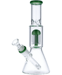 Alternative view of Valiant - Valiant Beaker Water Pipe w/ Tree Perc - Jade - 10in.