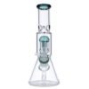 Valiant - Valiant Beaker Water Pipe w/ Tree Perc - Teal - 10in.