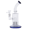 Valiant - Valiant Bent Neck Water Pipe - Blue - 8in.