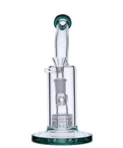 Alternative view of Valiant - Valiant Bent Neck Water Pipe - Teal - 8in.