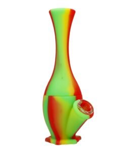 Valiant - Valiant Silicone Vase Water Pipe - Assorted - 7in.