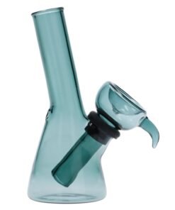 Valiant - Valiant Mini Water Pipe - Teal - 4.3in.