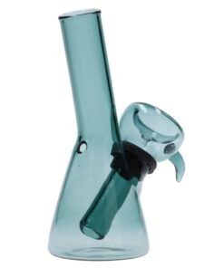Alternative view of Valiant - Valiant Mini Water Pipe - Teal - 4.3in.