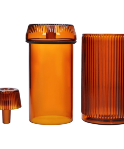 Alternative view of Medusa - Medusa Deco Gravity Bong - Baltic Amber