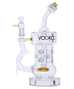 Vodka - Vodka Icy Thunder Water Pipe - Green - 10in.
