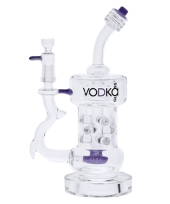 Vodka - Vodka Icy Thunder Water Pipe - Purple - 8.5in.