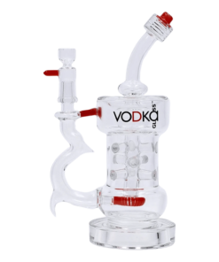 Vodka - Vodka Icy Thunder Water Pipe - Red - 8.5in.
