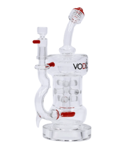 Alternative view of Vodka - Vodka Icy Thunder Water Pipe - Red - 8.5in.