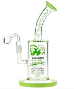 C&C - C&C Water Pipe 40th Anniversary Big Green Van w/Quartz-Milky Green