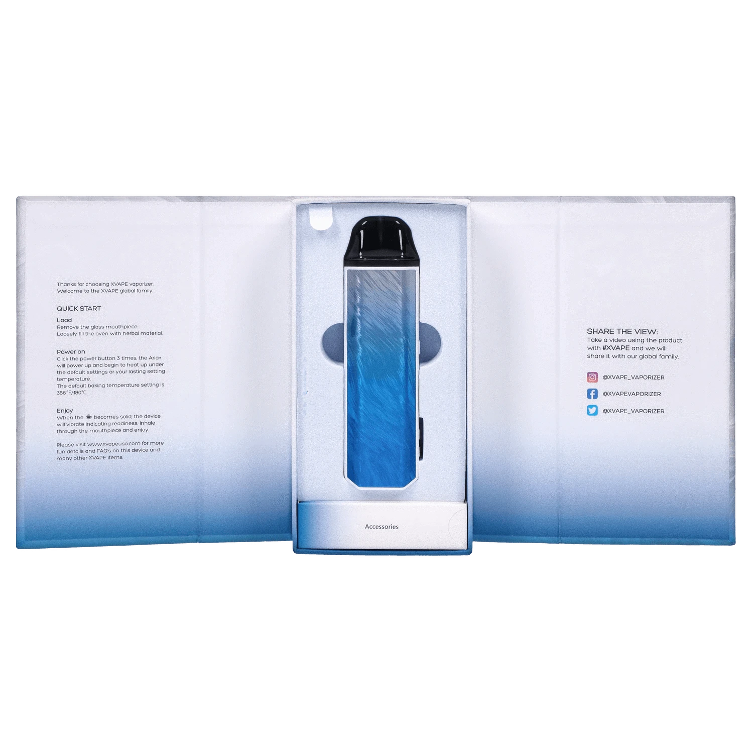 Xvape - XVAPE - Aria Plus Dual Use Vaporizer - Frostwave - Image 6