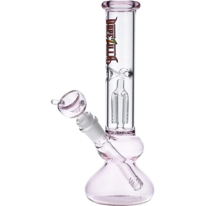 Dopezilla - Dopezilla Tokyo Dope Water Pipe - Pink - 9in. - Image 2