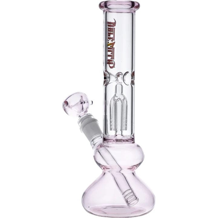Dopezilla - Dopezilla Tokyo Dope Water Pipe - Pink - 9in.