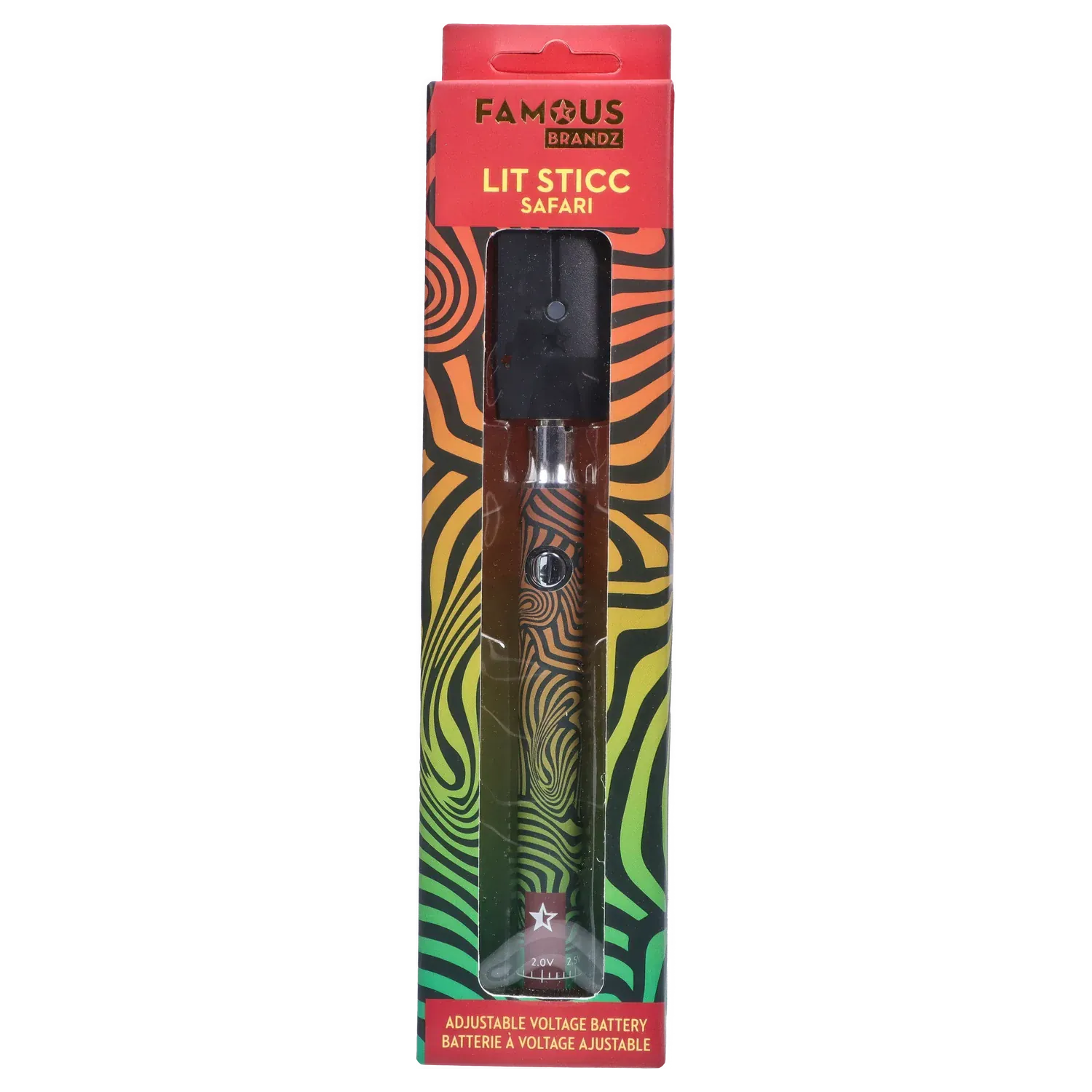 Famous Design - Famous Design Lit Sticc VV Battery - Mixed Design - Image 18
