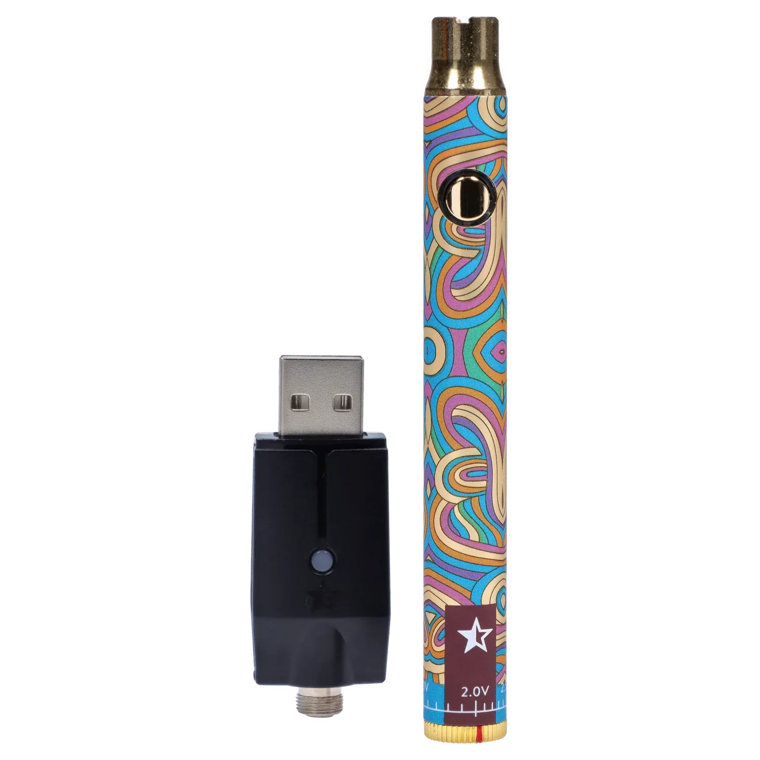 Famous Design - Famous Design Lit Sticc VV Battery - Mixed Design - Image 23