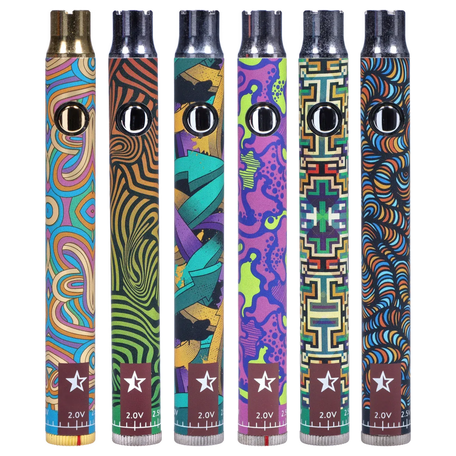 Famous Design - Famous Design Lit Sticc VV Battery - Mixed Design