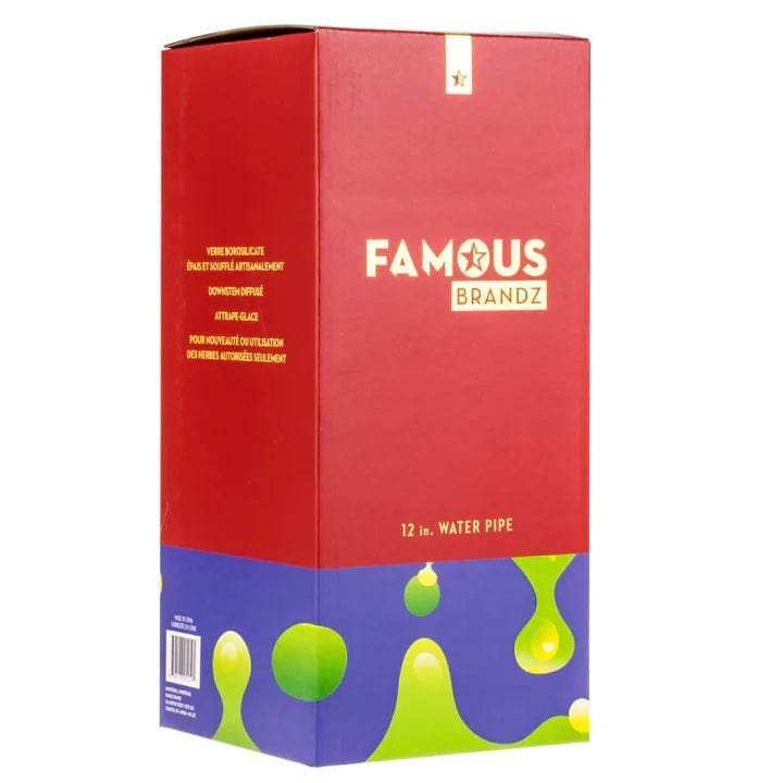 Famous Design - Famous Design Privilege Beaker Water Pipe - 12in. - Image 5