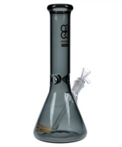 Alternative view of Grasscity - Glasscity Limited Edition Beaker Ice Bong-Black -Small