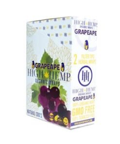 Alternative view of High Hemp - High Hemp Wraps - Grape Ape