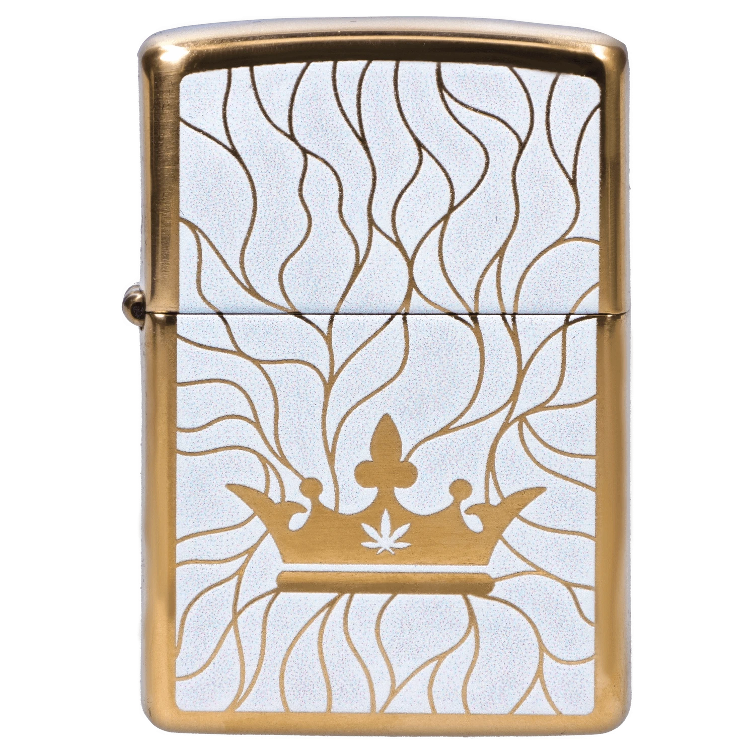 Queen of Bud - Queen of Bud Zippo Clear Quartz Mosaic