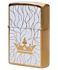Alternative view of Queen of Bud - Queen of Bud Zippo Clear Quartz Mosaic