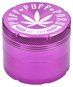 Puff Puff Pass - Puff Puff Pass Aluminum Grinder 4pc -Purple-50mm