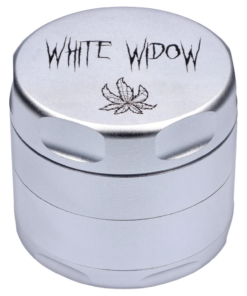 Puff Puff Pass - Puff Puff Pass Strains White Widow Grinder-Silver