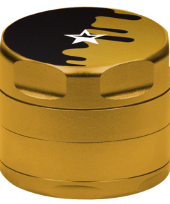 Famous Design - Famous Design Surrender Aluminum 4 pc Grinder - Gold