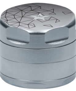 Famous Design - Famous Design Space Aluminum 4pc Grinder - Silver