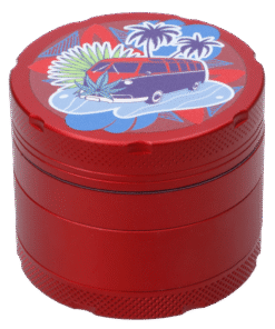 Cabana Cannabis Co. - Cabana Cannabis Co. 3-Stage Grinder Surfari Red