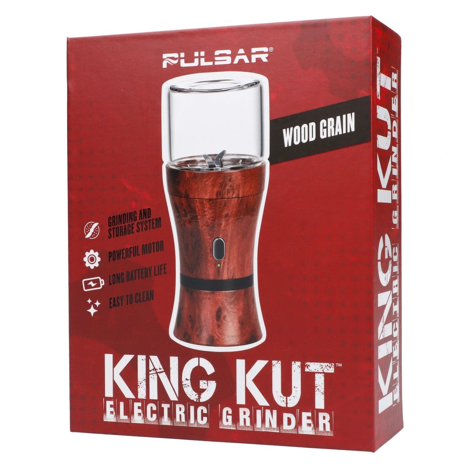 Pulsar - Pulsar King Kut Electric Grinder - Wood Grain - Image 7