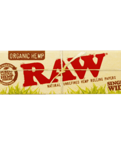 RAW - RAW Organic Hemp Sigle Wide Rolling Papers