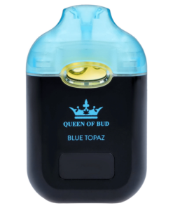 Queen of Bud - Blue Topaz Liquid Crystals Disposable Vape (INDICA)