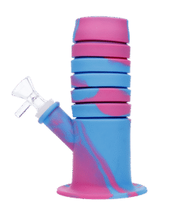 Valiant - Valiant Flexible Silicone Straight Tube Water Pipe - Assorted - 11.5in.