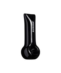 Aurora - Aurora Spoon Pipe - Black - 4in.