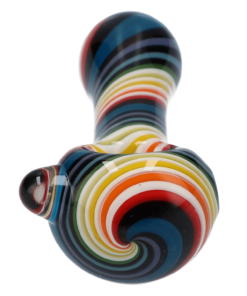 Alternative view of Valiant - Valiant Spoon Pipe-Dark Rainbow - 4in.