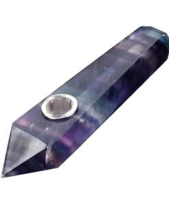 Alternative view of Valiant - Valiant Crystal Pipe-Rainbow Flouspar