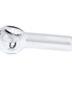 Famous Design - Famous Design Chrome Fumed Spoon Pipe - Grey - 3in.