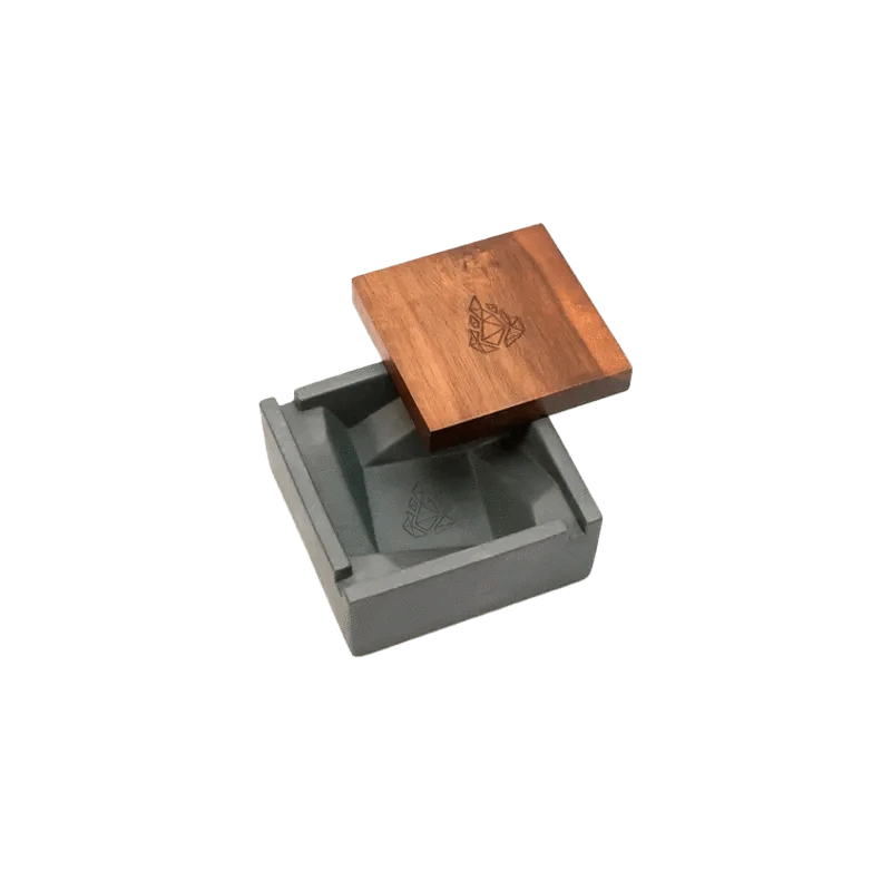 BRNT - BRN Briq Concrete Ashtray (Marble) - Image 3