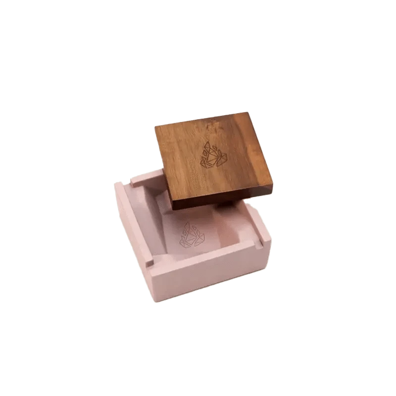 BRNT - BRN Briq Concrete Ashtray (Marble) - Image 2