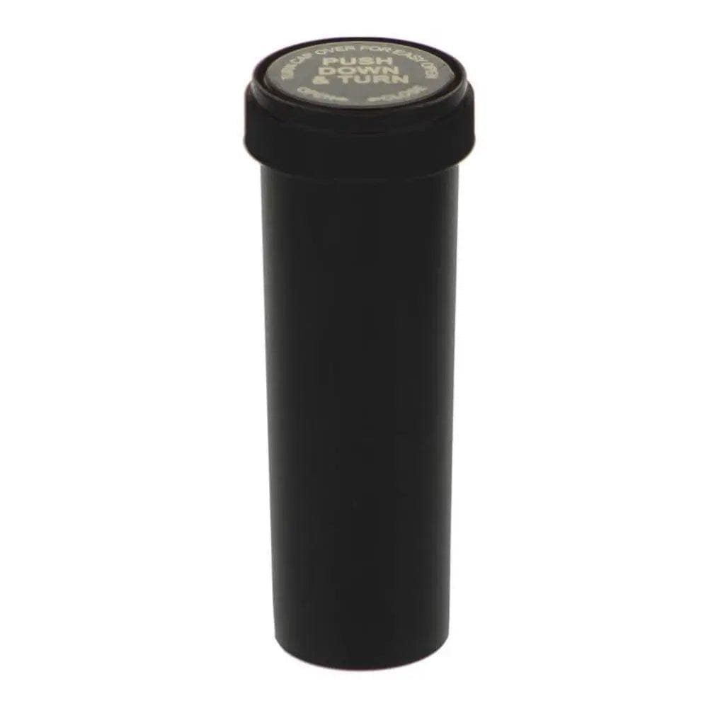 Twd. - Valiant Child Resistant Vial Container - Black - 60 Dram