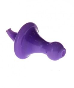 Valiant - Valiant Glass Carb Cap w/ directional flow - Purple